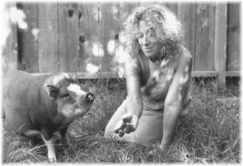 Debbie & pig