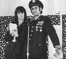 Jane Fonda and Michael Alaimo