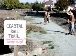 Rail Trail volunteers