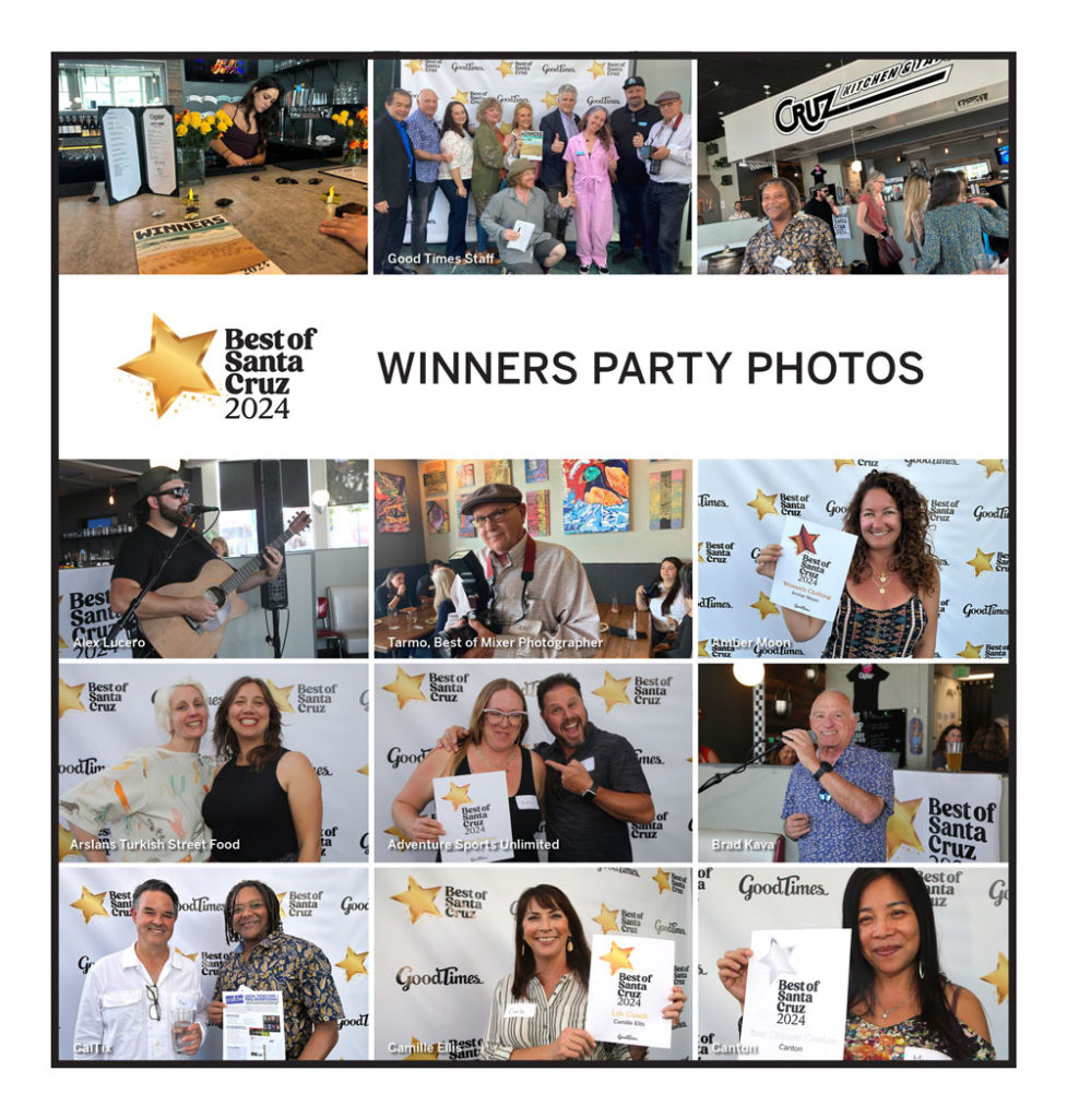 best of santa cruz 2024 winner's party