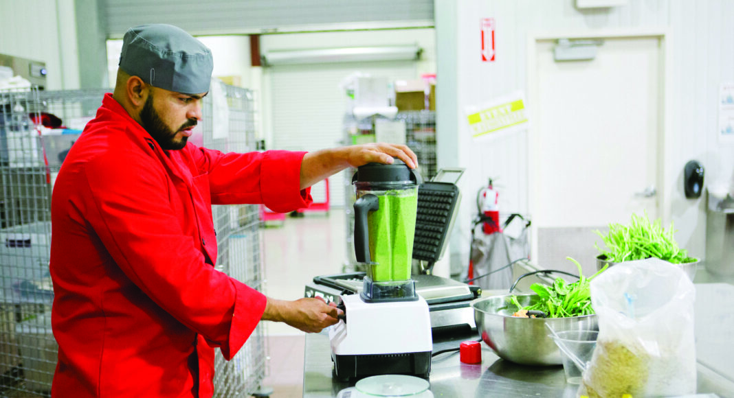 Kitchen Incubator Green Waffle