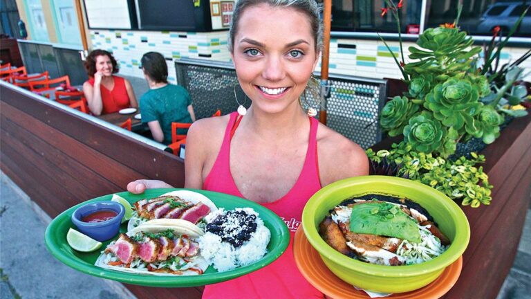 Hula’s Spills onto Sidewalk