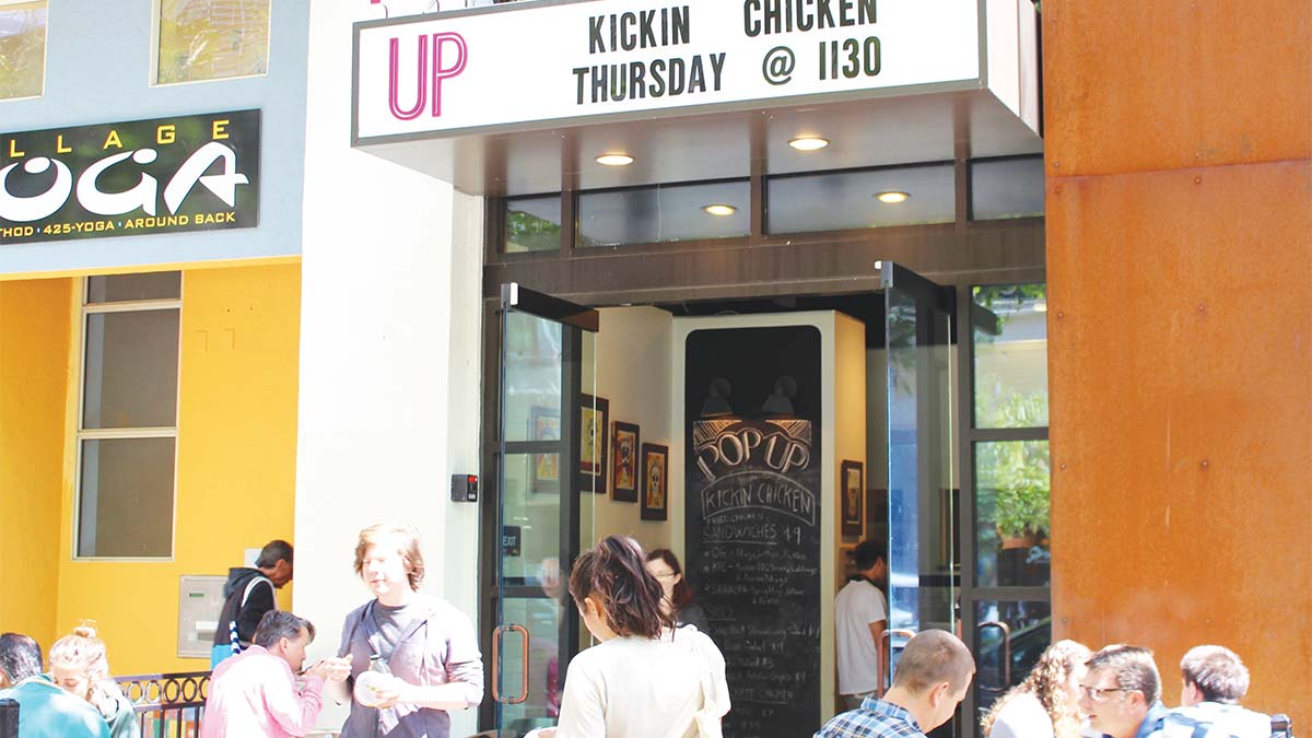 Kickin Chicken Pop-up