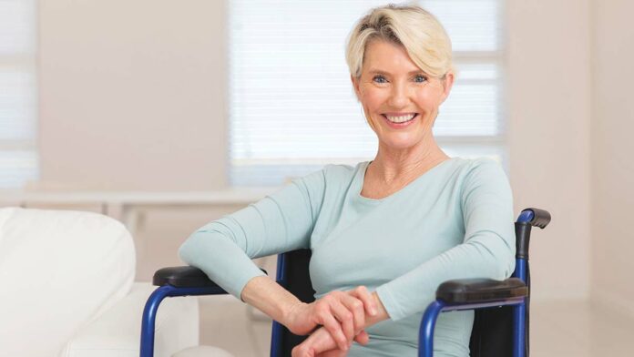 Senior Project 2016 Directory older woman in wheelchair