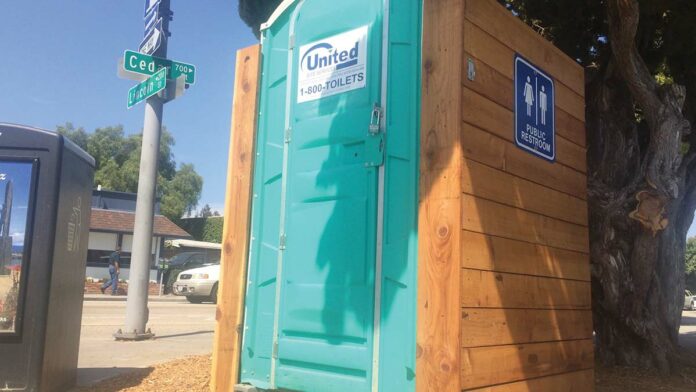 Activists, City Debate Downtown Bathroom Policy Public Bathroom santa cruz