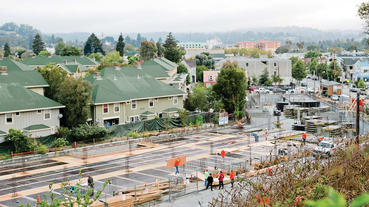 Housing development on Pacific Ave in Santa Cruz