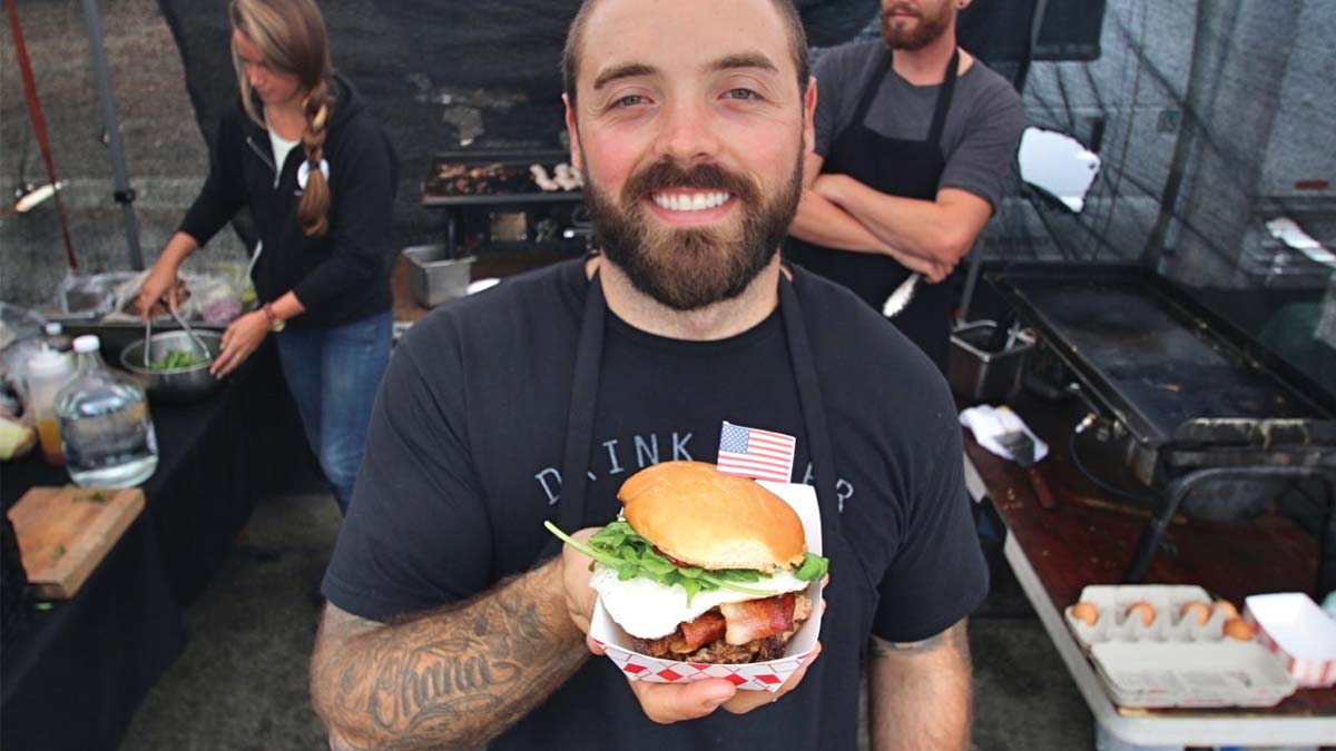 Austin Towne, owner of Gordo Gustavo's BBQ