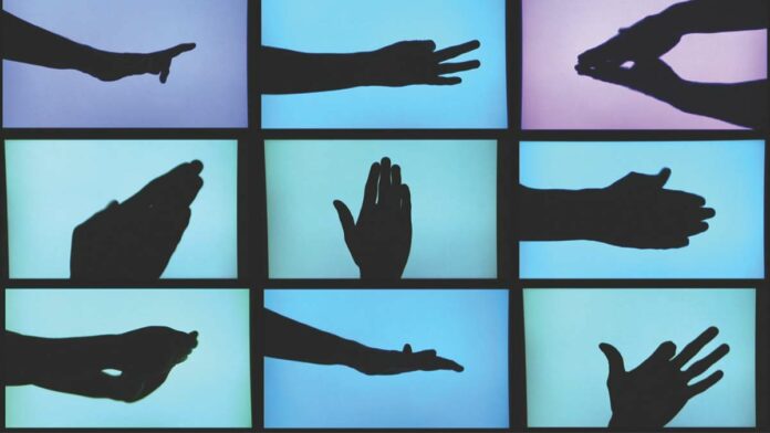 Radius Exhibit an Ode To Dada A still from Ergonomic Exercises for Computer Users