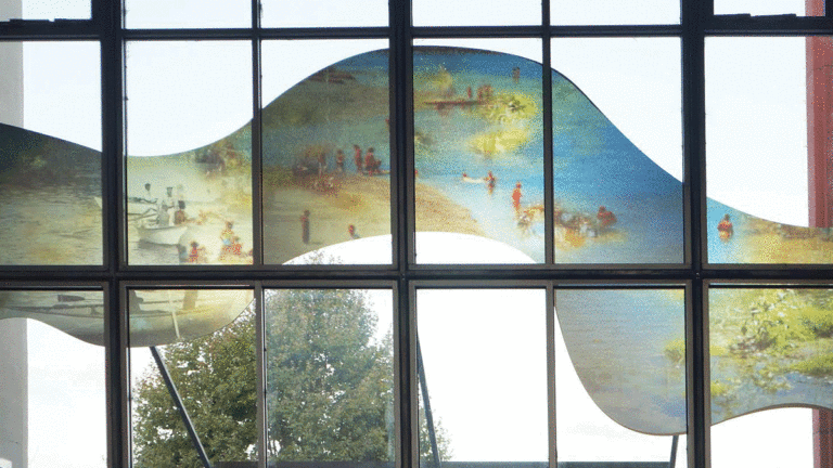 Camille Utterback’s Visual Homage to the San Lorenzo River