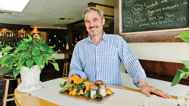 Locally Foraged Mushrooms at Ristorante Avanti