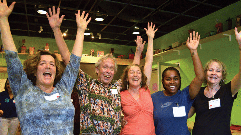 Laughter Yoga Evaporates Stress