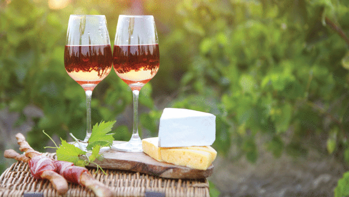 Poetic Cellarsโ Romantic Rosรฉ Poetic Cellars wine for Valentine's Day