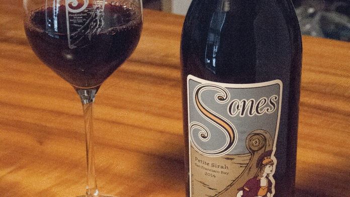 Sones Cellars San Francisco Bay Petite Sirah 2014 sones cellars wine