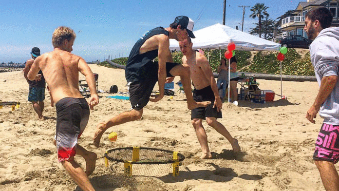 Rising Interest in Spikeball, AKA Roundnet spikeball santa cruz Ryan Navaroli