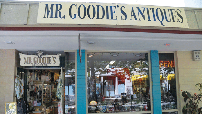 Mr. Goodie, Antique Lover, Retires from Pacific Avenue Mr. Goodie's Antiques