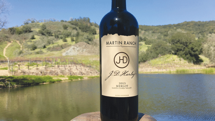 Winning Merlot from Martin Ranch Winery Martin Ranch Winery