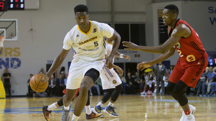 Santa Cruz Warriors Fall in Playoffs santa cruz warriors damian jones