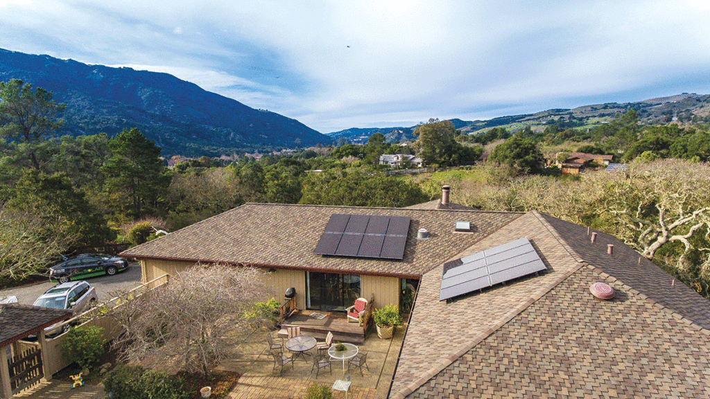 monterey bay community power - solar panels on home
