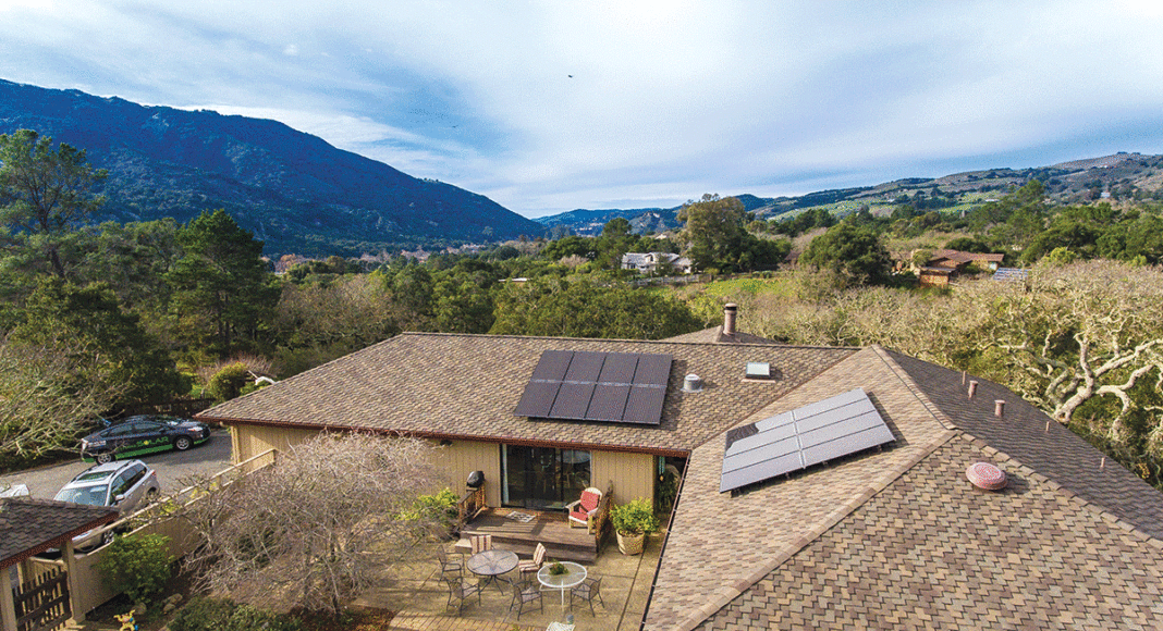 monterey bay community power - solar panels on home