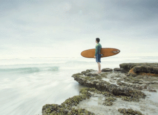 Preview: Jaimal Yogis Comes to Bookshop Santa Cruz Jaimal Yogis chases surf and enlightenment in ‘All Our Waves Are Water’