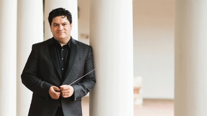 Cabrillo Festival Launches Under New Leadership conductor Cristian Mฤcelaru Cabrillo Festival of Contemporary Music