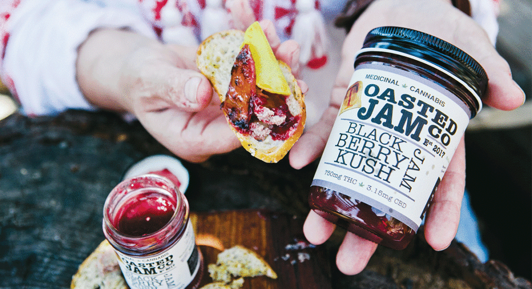 Toasted jam legalized weed edibles