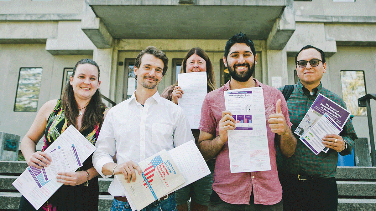 ranked choice voting supporters santa cruz