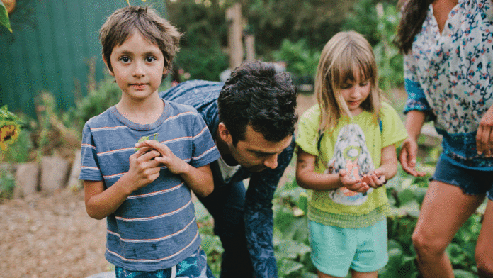 Homeโs Kitchen Garden Doubles as a Classroom cooking class for kids home restaurant in soquel chef brad briske chef Diego Felix