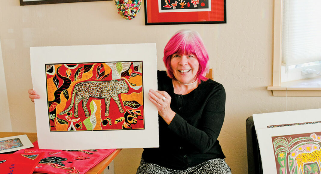 Botswana art Batswana art Peggy Flynn San art