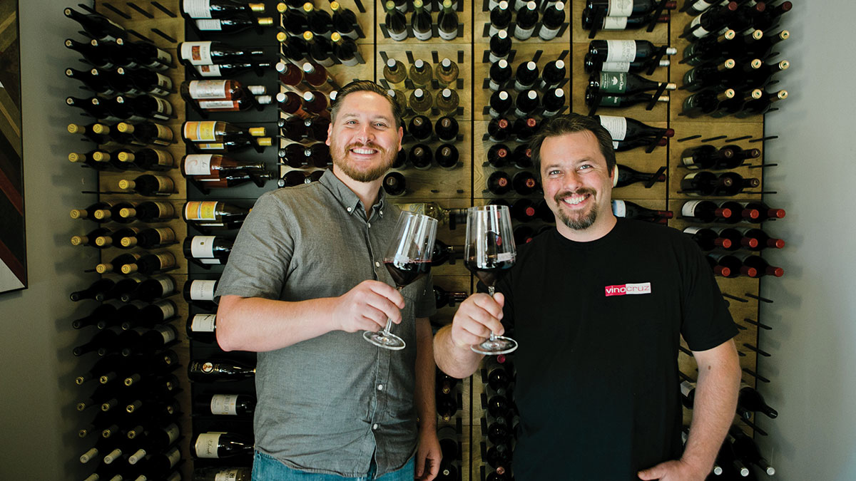 Vinocruz reopens in Soquel co-owners Jordan Iverson Matt Schofield