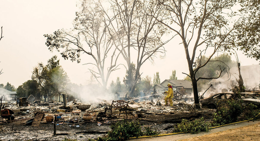 Santa Rosa wildfires destruction