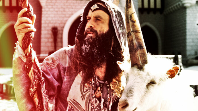 Opinion October 25, 2017 Oberon Zell with Lancelot the Unicorn