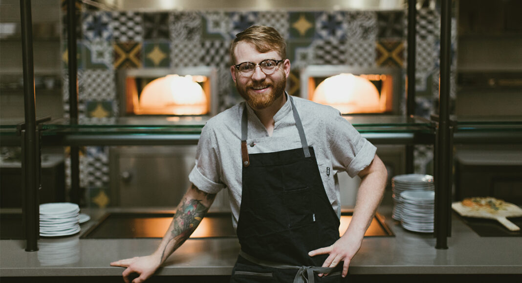 Kenny Woods, executive chef at 1440 Multiversity Teaching Kitchen past night