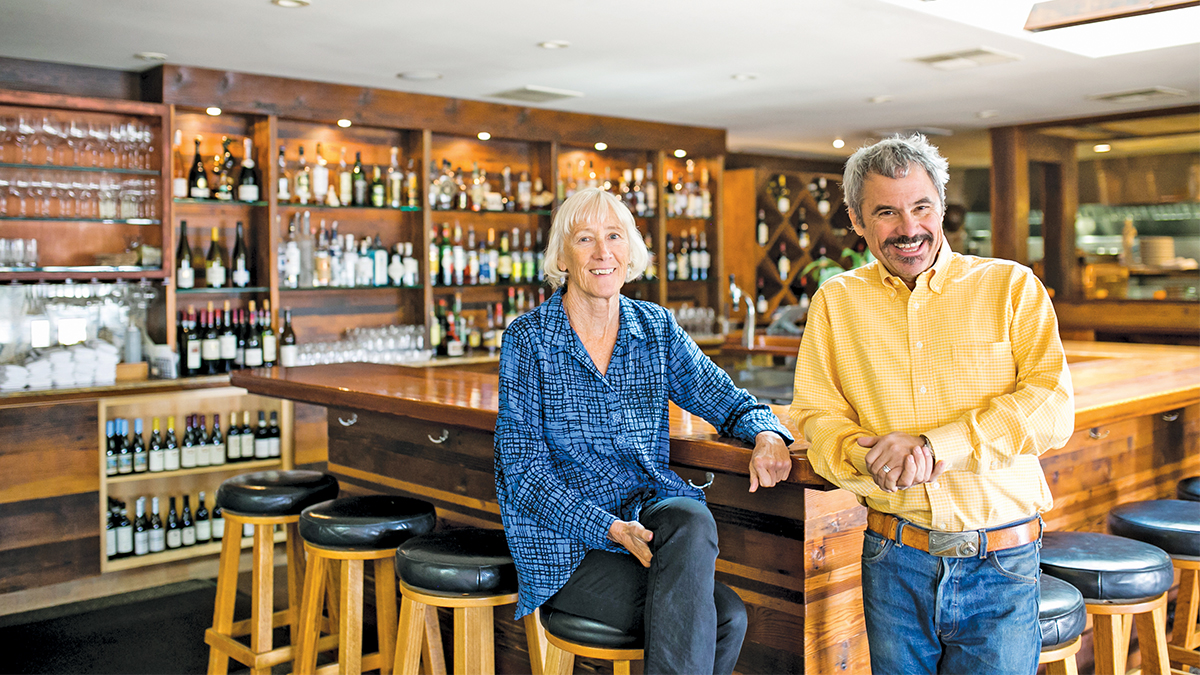 Ristorante Avanti owners Cindy Geise and Paul Geise