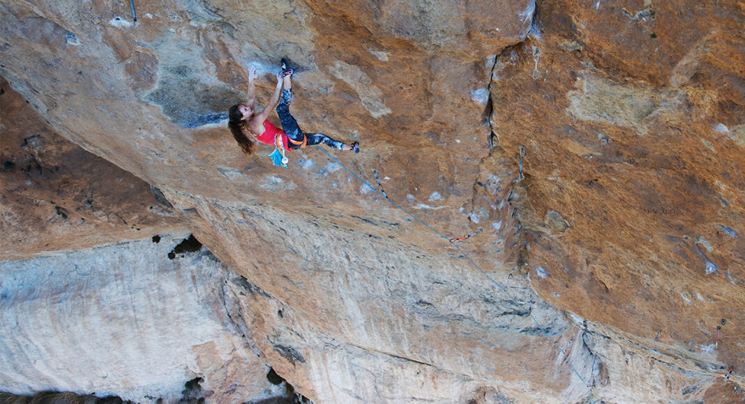Margo Hayes sends La Rambla in Reel Rock 12