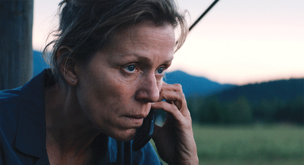 Francis McDormand in THREE BILLBOARDS OUTSIDE EBBING, MISSOURI