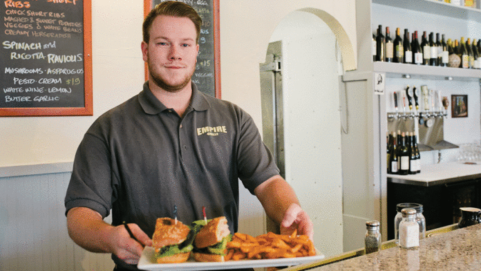 Empire Grille: The New โEating Houseโ Tian Mirande of Empire Grille in Felton