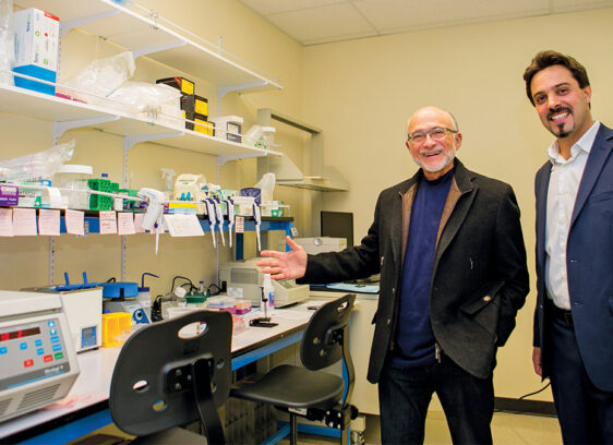 New Incubator Startup Sandbox Targets Emerging Biotech Scene Lou Pambianco (right), board president of Startup Sandbox, and Alireza Chavosh, its director