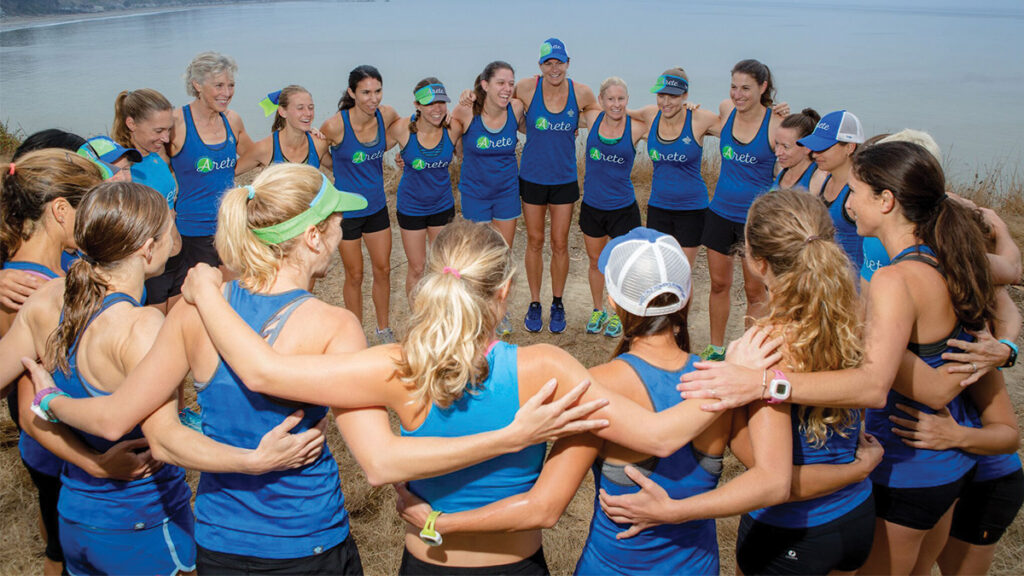 Arete women running group for women running club arete