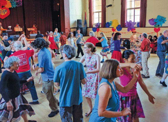 Santa Cruz’s Regular Contra Dances Provide Fun and Exercise Contra Dancing Contra Dance