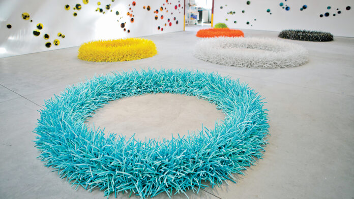 Radius Gallery Debuts Contribution to โSpoken/Unspokenโ Series Bean Finneran Radius Gallery Santa Cruz Spoken/Unspoken