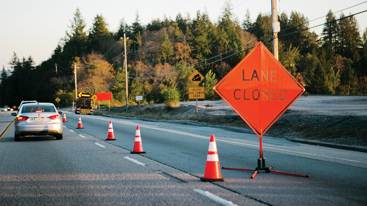 Highway 17 road repair