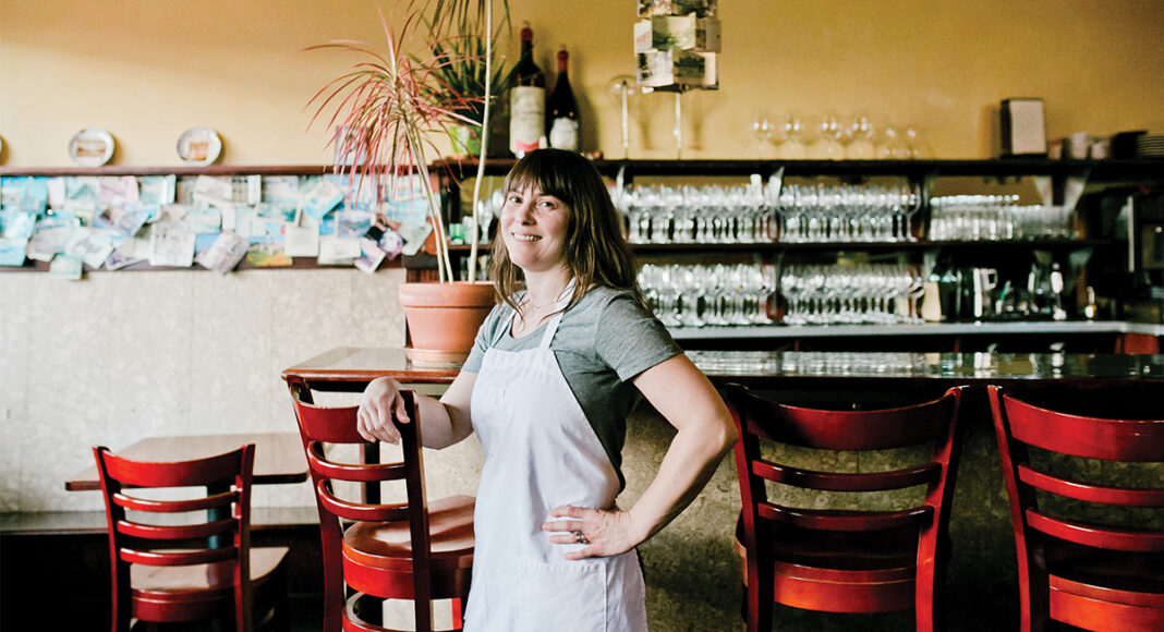 chef Katherine Stern of La Posta in Seabright Santa Cruz