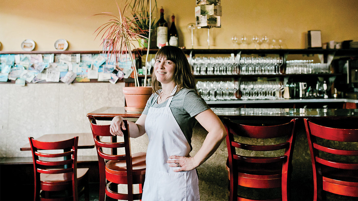 chef Katherine Stern of La Posta in Seabright Santa Cruz