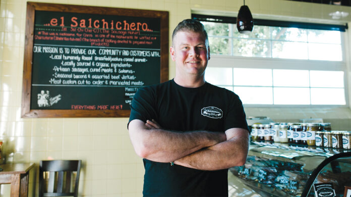 Oasis Tasting Room & Kitchen Closes, Plus More Culinary Changes Chris Laveque of El Salchichero Oasis Tasting Room & Kitchen closes