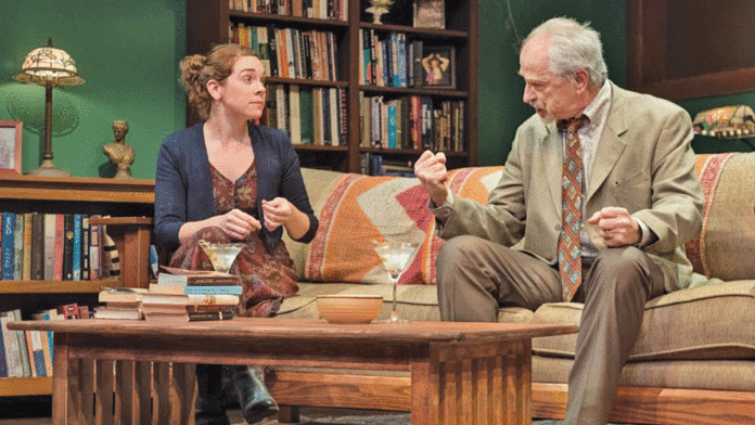Theater Review: Jewel Theatre Company’s ‘Coming of Age’ Martha Brigham (Deirdre) and J. Michael Flynn (John) in Jewel Theatre’s production of ‘Coming of Age,’ written by Kate Hawley and directed by Paul Whitworth.
