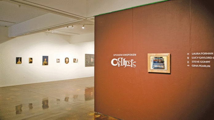 โSpoken/Unspokenโ Comes to Cabrillo with โCyphersโ Exhibit Cabrillo Gallery Spoken/Unspoken Cyphers exhibit