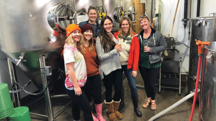 ‘Free the Tripleโ IPA Supports Women in the Beer Industry Women's Brew Day Pink Boots Society women brew day Shanty Shack brewing Free the Triple IPA