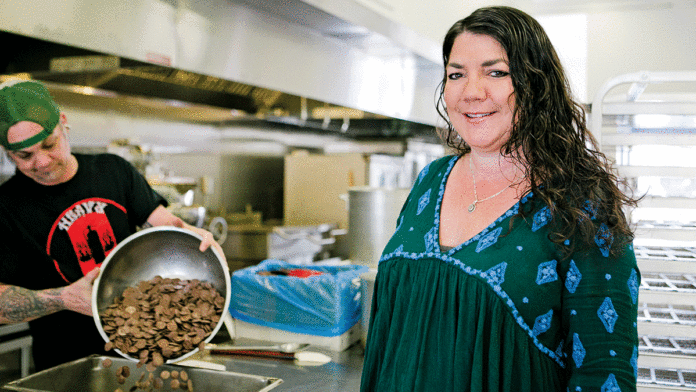 Gluten-free Business In The Breadbox Takes On Edibles Jennifer Ulmer Jenkins owner of In the Breadbox Sweet Blossoms gluten-free baking gluten-free edibles