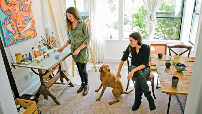 Big Sur Landslide Brings Sarah Zentz and Dana Richardson to Santa Cruz Sarah Zentz Dana Richardson